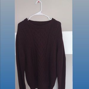 Rue 21  Brownish Burgandy Sweater